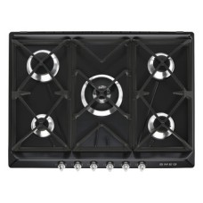 Hob Gas 5 Burners 690 mm Smeg Victoria SR975NGH - Black