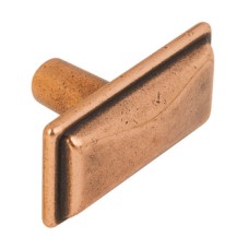 Knob Zinc Alloy Ø 41 mm Shapes Antique brass finish