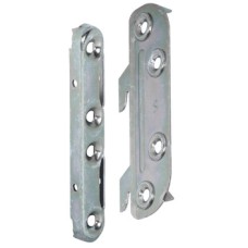 Bed Fittings Noval K Strike Plate Height 100-130 mm Hook in Plate Height 100-127 mm Blue galvanized steel Plate height 100 mm
