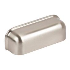 Cup Pull Handle Zinc Alloy FIxing Centres 64-128 mm Odessa Satin nickel fixing centres 64 mm