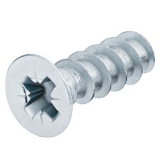 Varianta Screw with Countersunk Head PZ Steel Fully Threaded for Ø 3 mm Hole For roller guided drawer runners for drill holes with Ø 3 mm Length: 10.5 mm Orga-Box