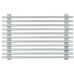 Clip on Profile Length 4000 mm Silver coloured (E6/EV1)