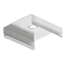 Mounting Clip for Loox Drawer Profile Loox 2194 Stainless steel Silver coloured finish