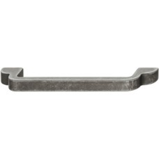 D Pull Handle Zinc Alloy Fixing Centres 128 mm Theodore Height 30 mm Antique tin finish