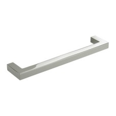 D Pull Handle Zinc Alloy Fixing Centres 128 mm Morgan Polished chrome