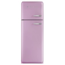 Fridge-Freezer Freestanding Total Capacity 298 Litres Smeg 50’s Style FAB30LPK5 - Pink left hand hinge