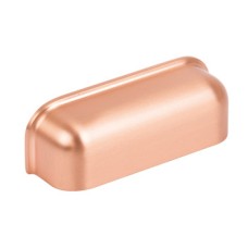 Cup Pull Handle Zinc Alloy FIxing Centres 64-128 mm Odessa Brushed copper fixing centres 64 mm
