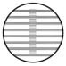 Ventilation Grille Louvre Type Ventilation Slots Surface Mounted Ventilation area 327.6 cm2 height 104 mm matt silver