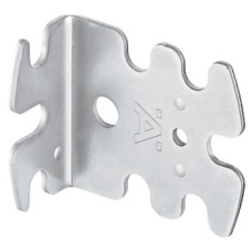 Universal Bracket Steel for System Varianta 32 Series-Drilled Holes Steel Bright galvanized