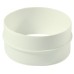 Connector Flame Retardant PVC White System 6