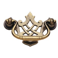 Drop Handle Zinc Alloy Fixing Centres 64 mm Caxton Bronzed and brushed