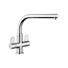 Mixer Tap Dual Lever Rangemaster Salorno TSN1CM/ - Chrome