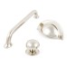 Knob Brass Ø 32-38 mm Ironbridge Polished nickel finish Ø 32 mm