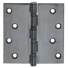 Butt Hinge 102 x 102 mm 304 Stainless Steel Phoenix Slimline Grade 13 BS EN 1935 Square corners polished stainless steel