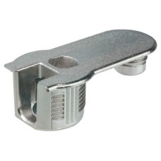 Connector Housing Plastic Rafix-20 With and without dowel with and without ridge with tightening element For wood thickness 19 mm dim. A 9.5 mm drilling depth X 14.2<sup>+0.2</sup> mm brown