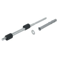Concealed Shelf Support Press-Fit for Installation into Masonry Walls For concealed mounting of shelves size: 12 mm for min. shelf thickness: 19 mm