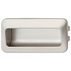 Inset Handle Zinc Alloy Fixing Centres 96 mm Avebury Matt nickel length 110 mm