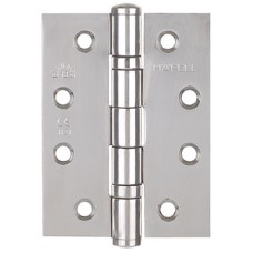 Butt Hinge Length 102 mm Stainless Steel ANSI hole pattern Radius corners polished