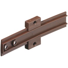 Connecting Fitting for Appliance Doors Plastic Brown