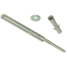 Concealed Shelf Support for Installation into Masonry Walls Hardened steel