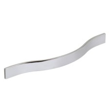 Bow Handle Zinc Alloy Fixing Centres 128 mm Jackson Polished chrome