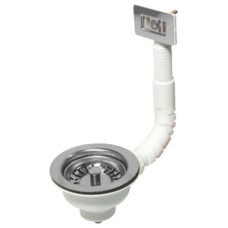 Waste Kit Rangemaster WKIT15 For use with sink 565.62.781/381 Polished chrome