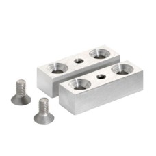 Sliding Track System End Stop Accuride 0116 Max. load bearing capacity 360 kg Aluminium finish