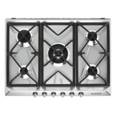 Hob Gas 5 Burners 690 mm Smeg Victoria SR975XGH - Stainless steel