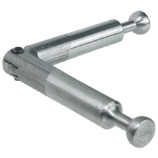 Joint Connector for Ø 7 mm Holes Double-Ended Hinged Bolt Minifix GV Mitre Double-ended bolts Drilling distance B: 24 mm galvanized