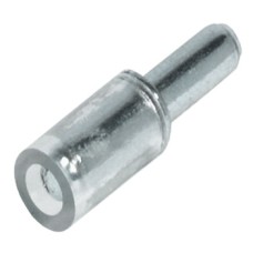 Shelf Support Plug in for Glass Shelves and Ø 3 mm Hole for wooden and glass shelves Galvanized