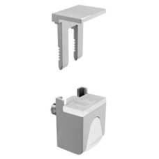 Shelf Support Clamp Design for Glass Shelves Kubic Without rubber