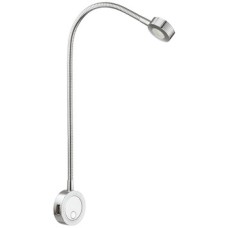 LED Flexible Reading Light 12 V Ø 36 mm for Surface Mounting Loox5 LED 2034 USB charging Chrome plated finish