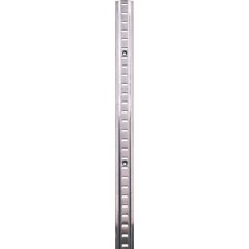 Raised Bookcase Strip Surface Fixing for Commercial Bookcases and Shelving Bright zinc plated