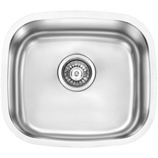 Sink Stainless Steel Single Bowl Häfele Calder Undermount Overall size 473 x 385 mm bowl size 446 x 358 mm depth 180 mm