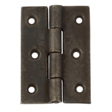 Butt Hinge Cast Iron Self coloured Length x width: 78 x 53 mm Ø 5.0 mm fixing screws required