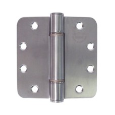 Butt Hinge 114 x 114 mm Grade 316 Stainless Steel Loadmaster ANSI hole pattern (template drilled) Radius corners polished