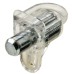 Shelf Support Plug in for Wooden and Glass Shelves and for Ø 5 mm Holes With steel pin Transparent