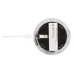 LED Downlight 12 V Ø 72 mm Rated IP20 Loox Compatible Smally Plus Natural white 4300 K Chrome finish