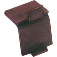Shelf Support Stud Double for Use with Flat Bookcase and Universal M Profile Strips Bright zinc plated