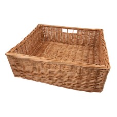 Wicker Basket Free Standing for Min. Cabinet Widths 300-600 mm Natural wicker For cabinet width min. 300 mm basket width 260 mm
