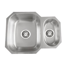 Sink Undermount 1.5 Bowl Häfele Calder Reversible Main bowl size 345 x 410 mm half bowl size 165 x 300 mm