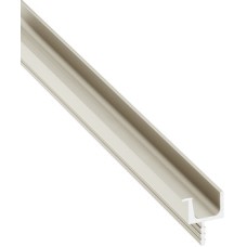 Profile Handle Anodised Aluminium Length 2500 mm Lamone Effective length 2450 mm Stainless steel effect groove length 2450 mm