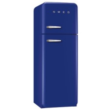 Fridge-Freezer Freestanding Total Capacity 298 Litres Smeg 50’s Style FAB30RBE5 - Blue right hand hinge