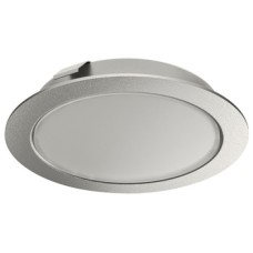 LED Downlight 12 V Rated IP20 Ø 65 mm Loox5 LED 2048 Multi-white 2700 K - 5000 K Silver coloured