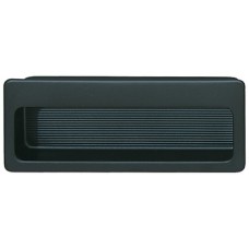 Inset Handle Brass Width 75-99 mm Matt black width 75 mm height 32 mm