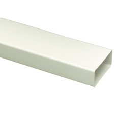 Flat Duct Flame Retardant PVC Length 1000 mm system 4a