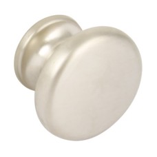 Knob Zinc Alloy Ø 35 mm Aspen Brushed nickel plated
