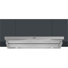 Telescopic Hood with Finger Friendly Front 900 mm Smeg KSET900XE - Stainless steel