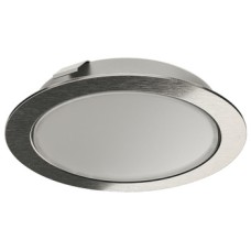 LED Downlight 12 V Rated IP20 Ø 65 mm Loox5 LED 2048 Multi-white 2700 K - 5000 K Stainless steel coloured