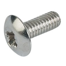 End Screw with M4 Thread and Combination Slot Pan Head Length 10 mm